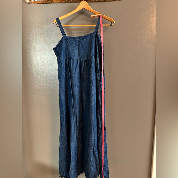 NATURAL LIFE Chambray Blue Patti Maxi Dress - Picture 9 of 11